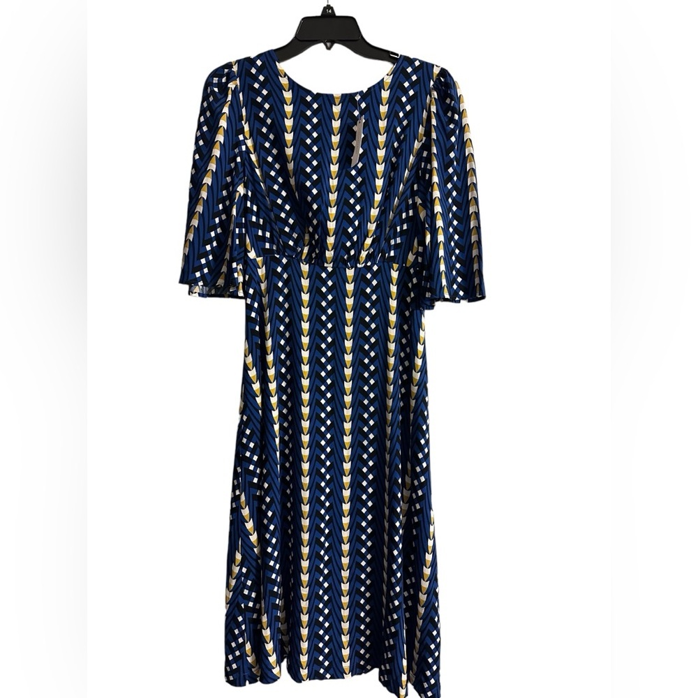 NWT The‎ Odell’s Marjorie Geo Midi Dress- Size XS
